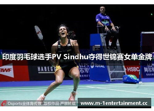 印度羽毛球选手PV Sindhu夺得世锦赛女单金牌